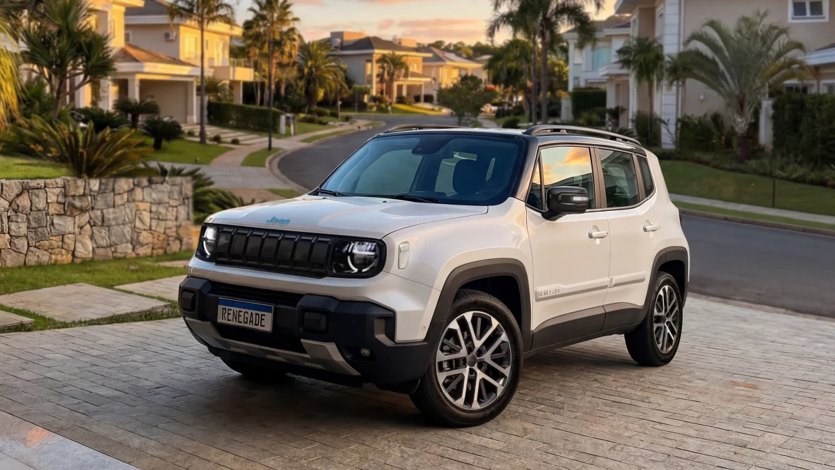Novo Jeep Renegade: Híbrido e Minimalista para Reconquistar o Mercado SUV